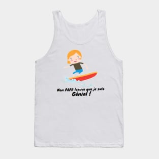 Mon papa Tank Top